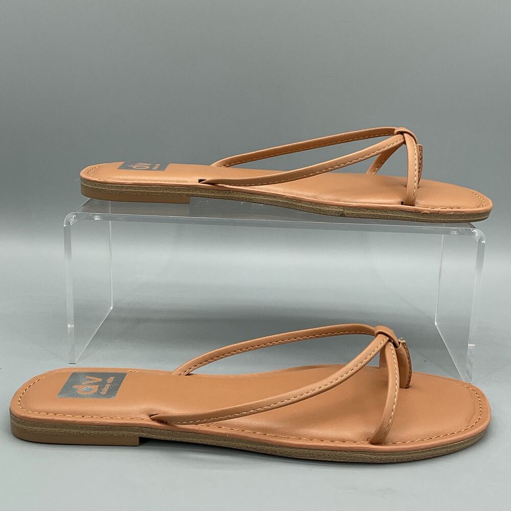 NEW Dolce Vita Women’s Jumpie Thong Slide Sandals Toffee Size 9.5
